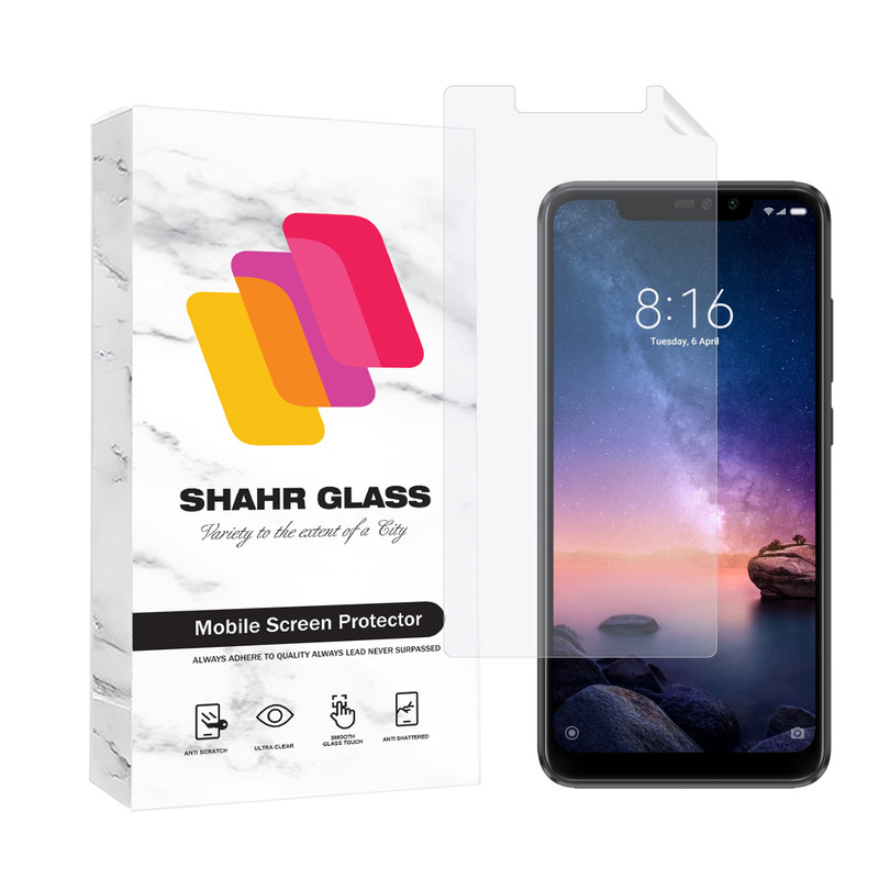      محافظ صفحه نمایش شهر گلس مدل MTNANFSH مناسب برای گوشی موبایل شیائومی Redmi Note 6 Pro
