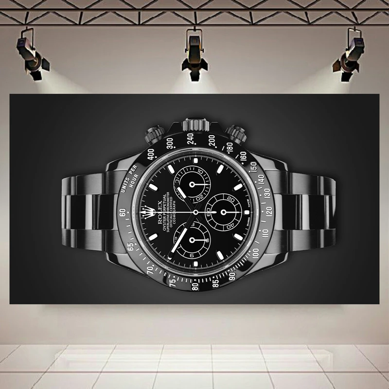 پوستر طرح ساعت مدل Rolex کد AR10220