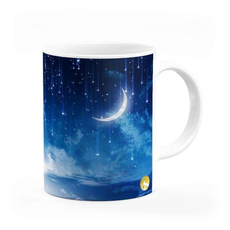 ماگ هومرو طرح انیمیشن ستاره های دوقلو کوچولو دخترونه فانتزی مدل MG4187