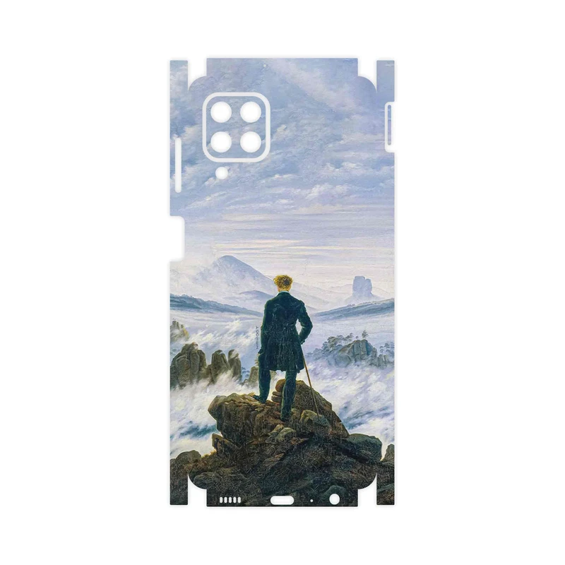 برچسب پوششی ماهوت مدل Wanderer above the Sea of Fog-FullSkin مناسب برای گوشی موبایل سامسونگ Galaxy M32
