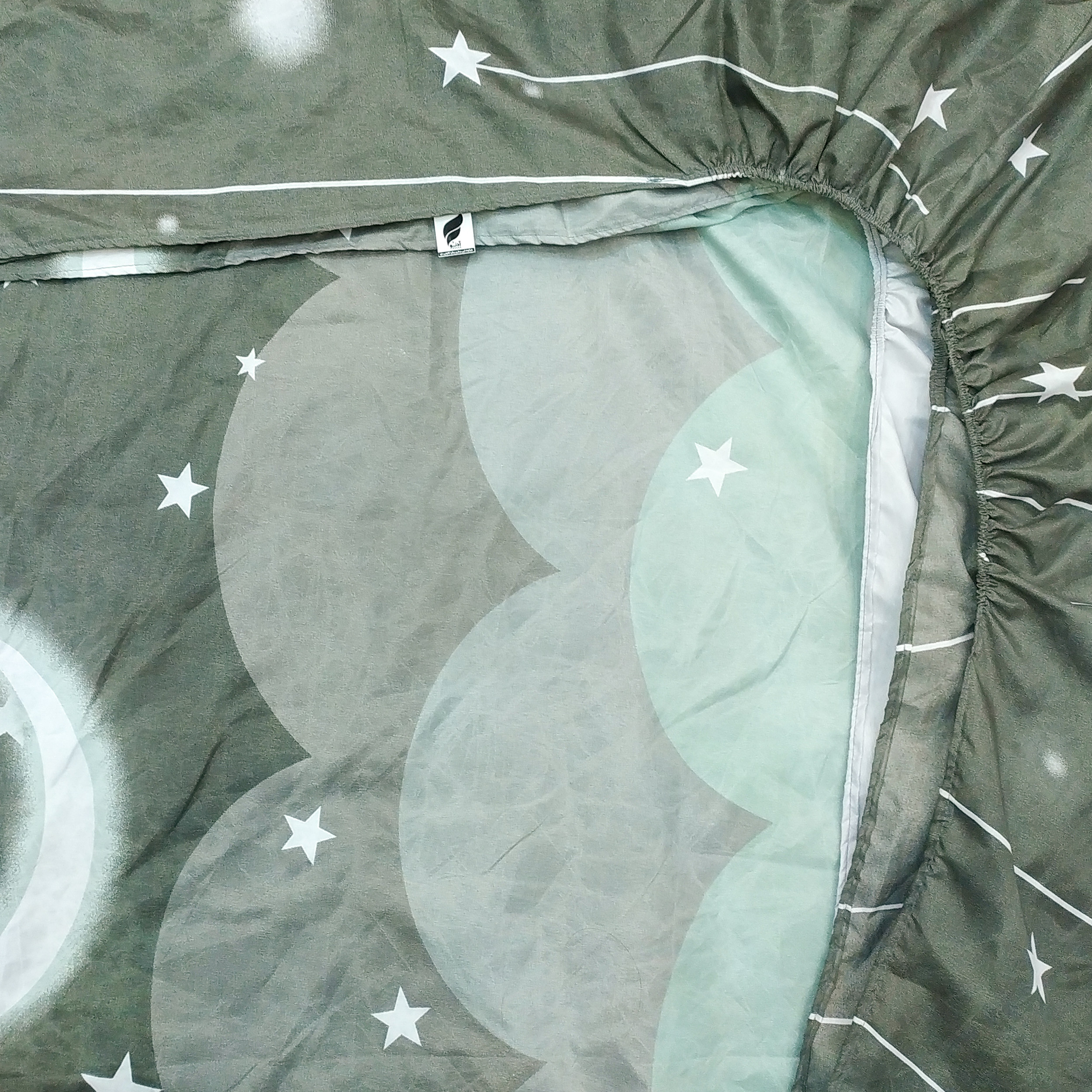 ملحفه کودک آدنو مدل Crescent کد CH22 سایز 80x180 سانتیمتر