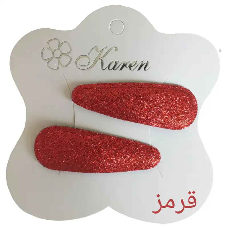 گیره مو دخترانه کد 2Leh بسته ۲ عددی