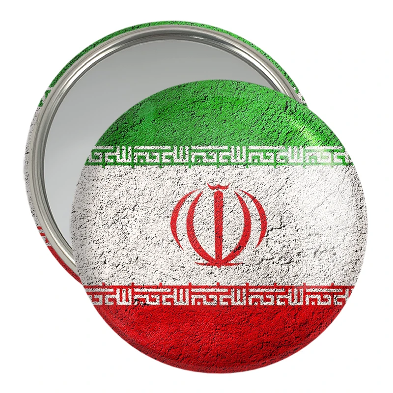 آینه جیبی خندالو مدل پرچم ایران کد 23948