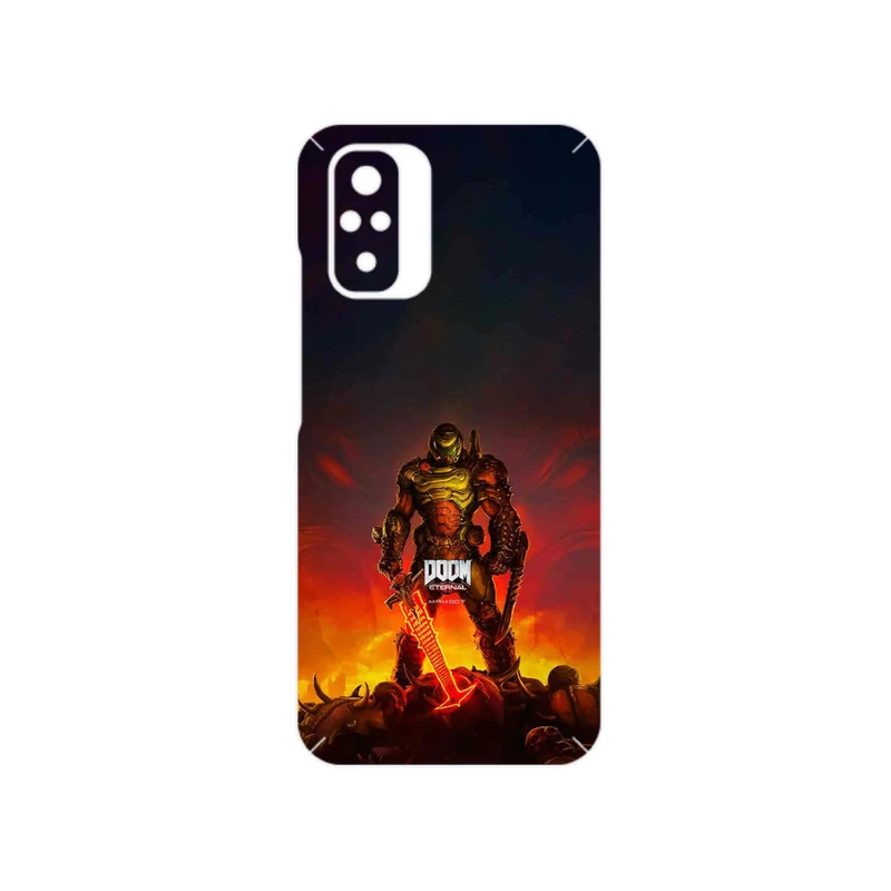 برچسب پوششی ماهوت مدل DOOM Game Series مناسب برای گوشی موبایل شیائومی Redmi Note 10s