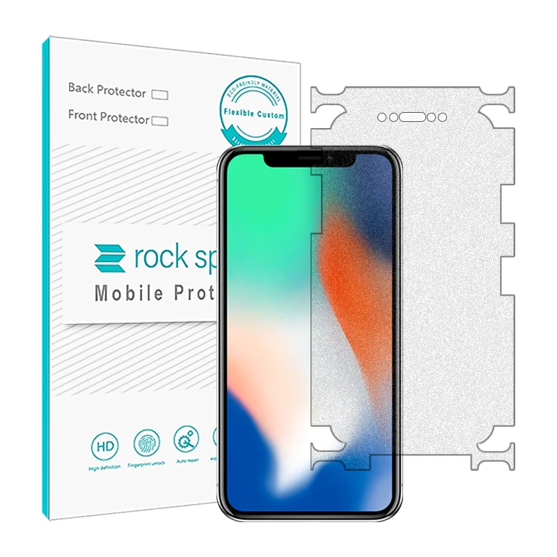 محافظ صفحه نمایش مات راک اسپیس مدل MTT-Medium مناسب برای گوشی موبایل اپل iPhone X