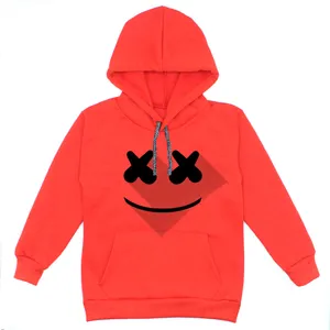 هودی پسرانه مدل مارشملو W61 رنگ قرمز