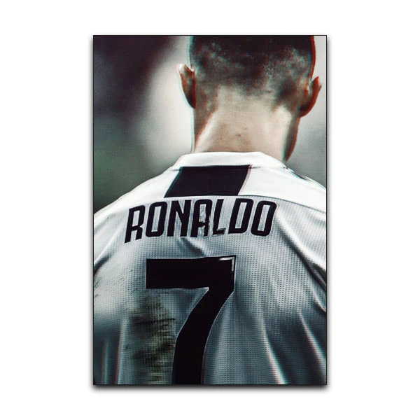 تابلو شاسی گوفی مدل کریستیانو رونالدو طرح CR7 Cristiano Ronaldo کد BACK7