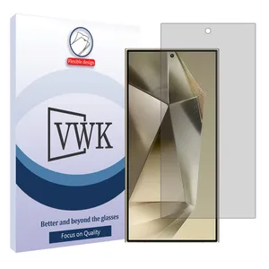 VWK Tough model transparent screen protector suitable for Samsung Galaxy S24 Ultra mobile phone