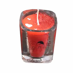 شمع لیوانی مدل عطری 08