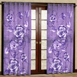 پرده مدل چاپی هازان پانچی کد577 سایز 200x140 سانتی متر