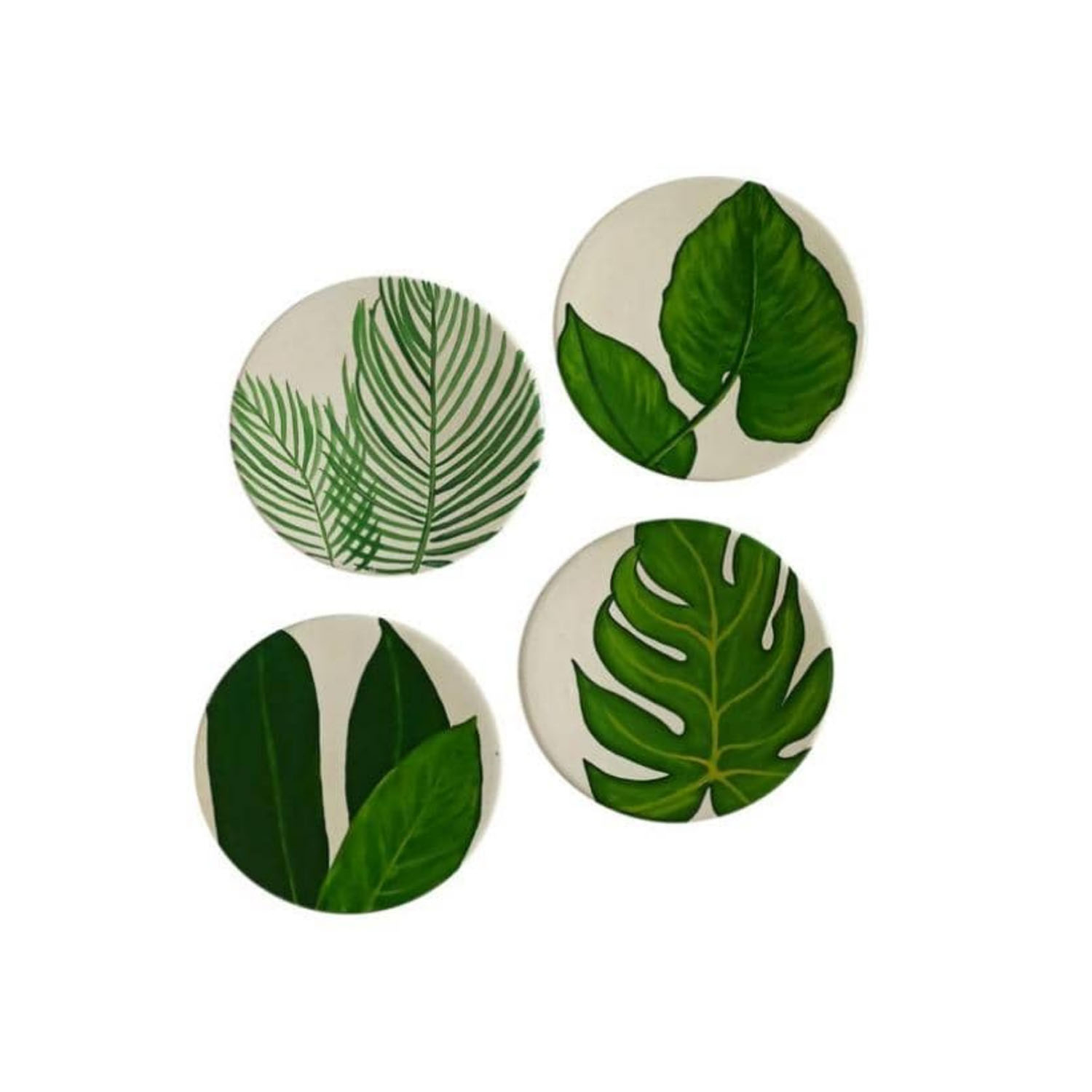 دیوار کوب طرح برگ مجموعه 4 عددی