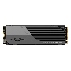 اس اس دی اینترنال PCIe Gen4 x4 سیلیکون پاور مدل Silicon Power 2TB US75 Nvme PCIe Gen4 M.2 2280 SSD R/W Up to 7,000/6,500 MB/s with Heatsink ظرفیت دو ترابایت