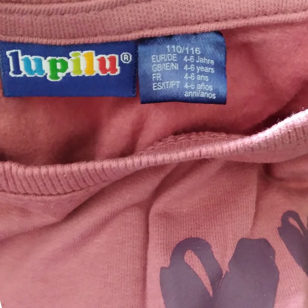 تی شرت آستین بلند دخترانه لوپیلو مدل داخل کرکی کد 13032552 -  - 11