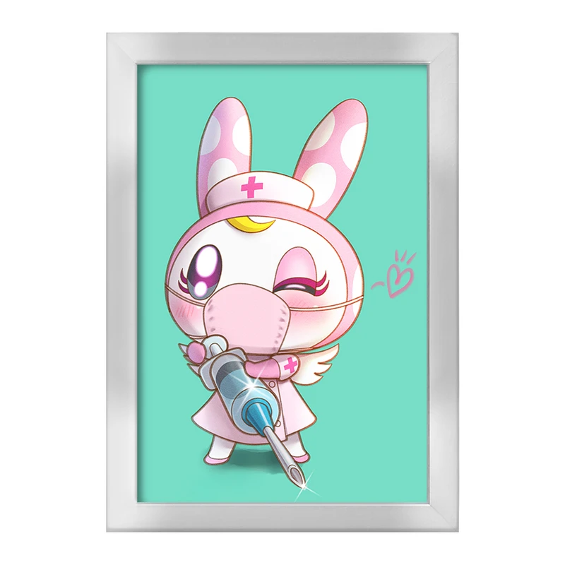 تابلو خندالو طرح بازی انیمال کراسینگ (Animal Crossing) کد 32632