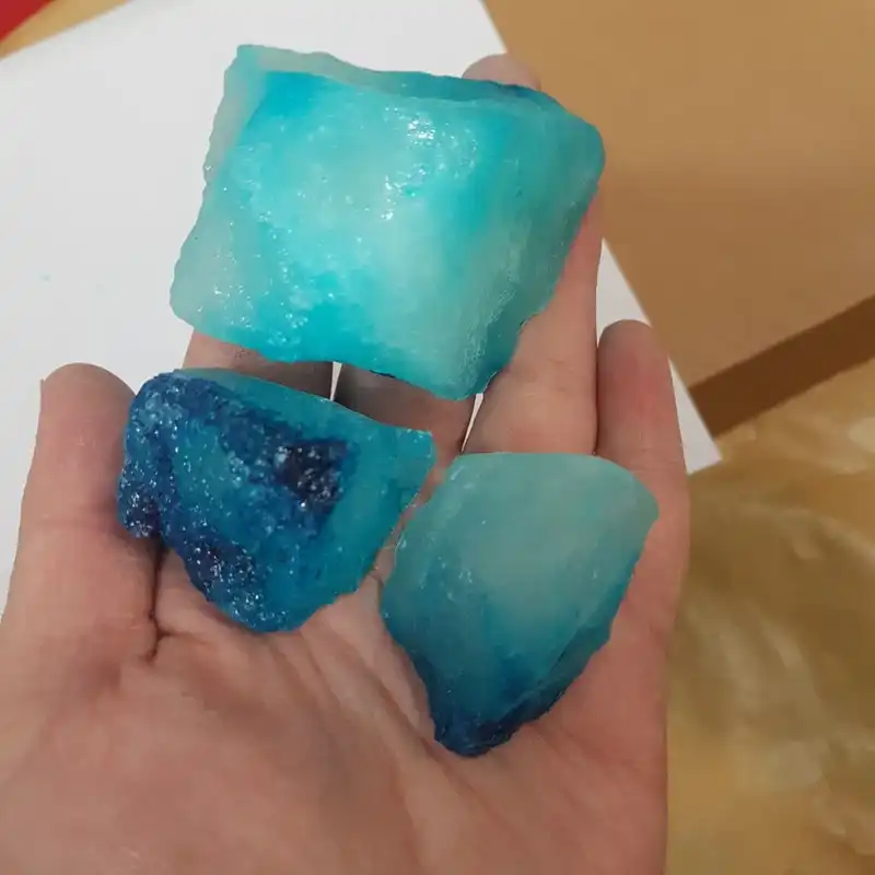 سنگ نمک دکوری مدل اقیانوس کد E5K49 بسته 3 عددی