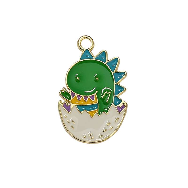 آویز گردنبند دخترانه مدل دایناسور خندان کد 1-69