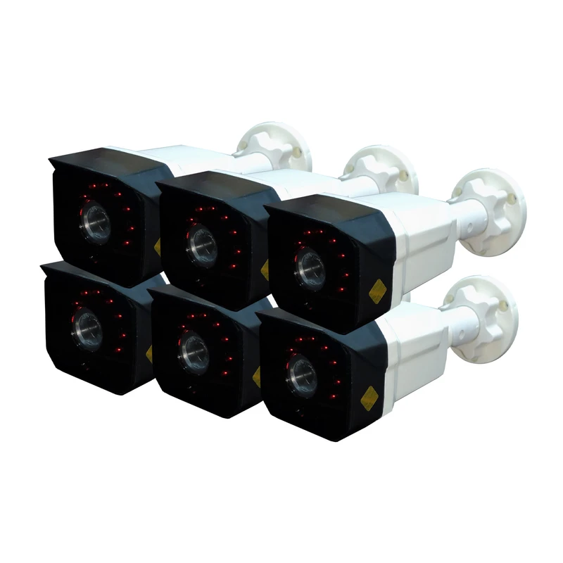 ماکت دوربین مداربسته مدل Zcam-VM6 بسته 6 عددی