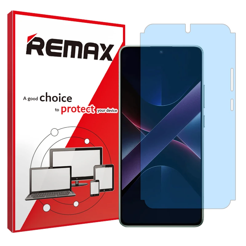 محافظ صفحه نمایش مات ضد اشعه آبی ریمکس مدل Resistant مناسب برای گوشی موبایل شیائومی Poco X7 Pro