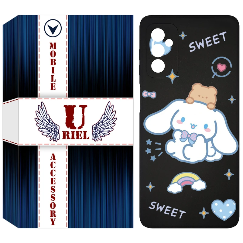 کاور یوریل مدل KSH کد 24 طرح خرگوش بامزه مناسب برای گوشی موبایل سامسونگ Galaxy M52 5G