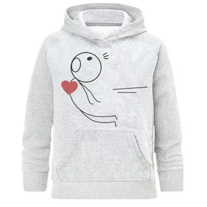 هودی زنانه طرح عاشقانه  مدل H379