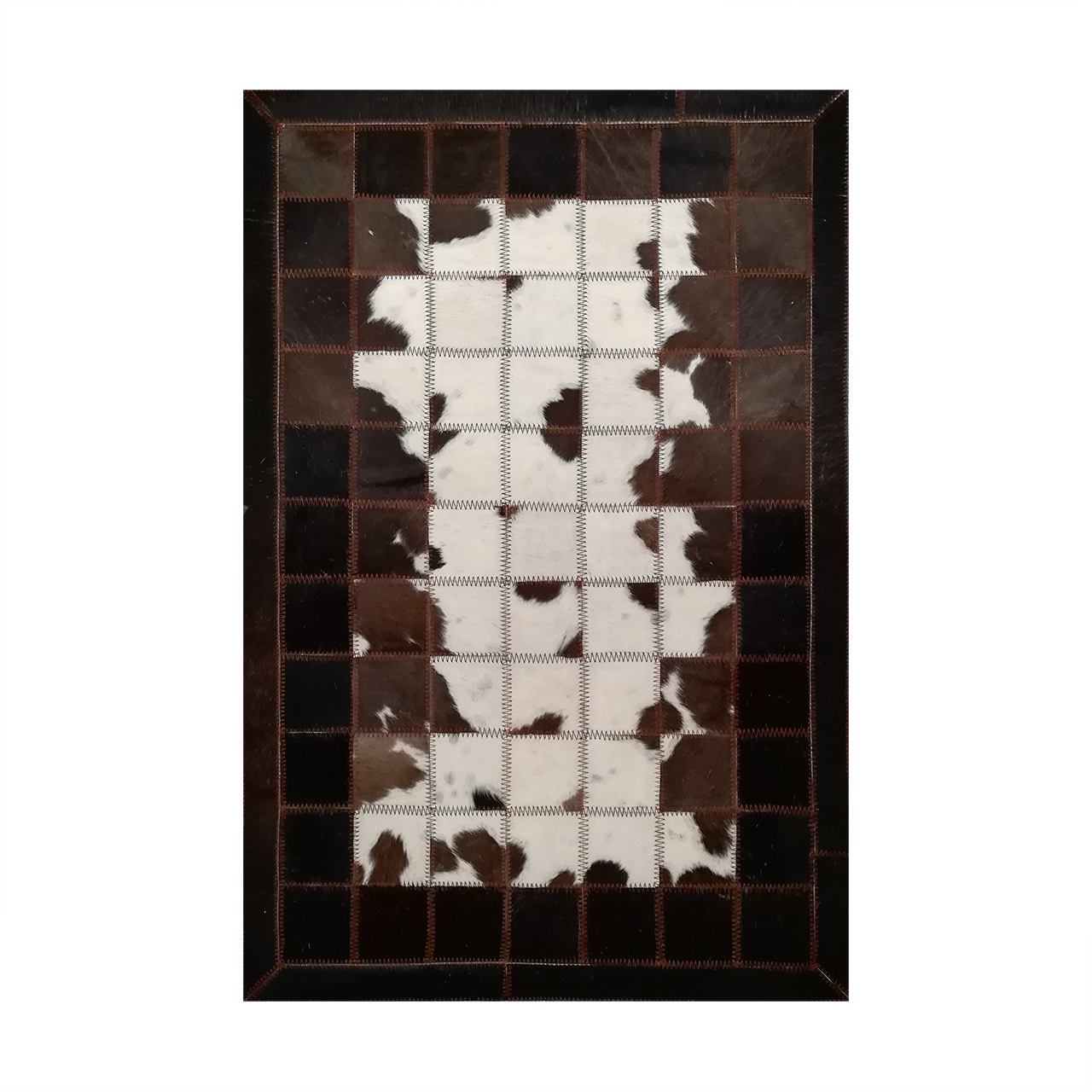 کلاژ فرش پوست و چرم کمالی مدل AD-0408