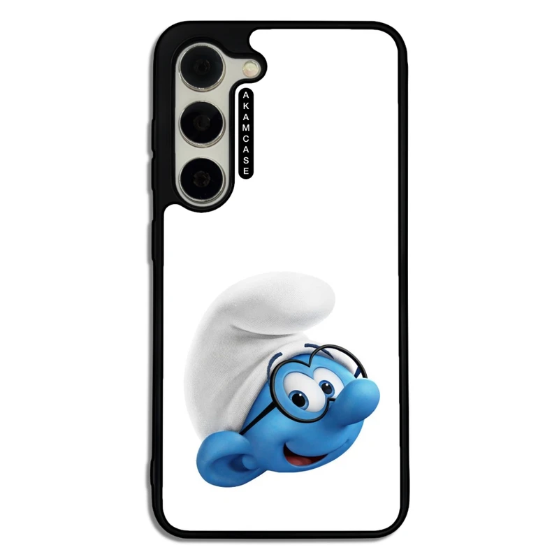 کاور آکام مدل AMC-WSGS23-SMURFS-16 مناسب برای گوشی موبایل سامسونگ Galaxy S23