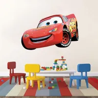 استیکر دیواری کودک مدل مک کوئین