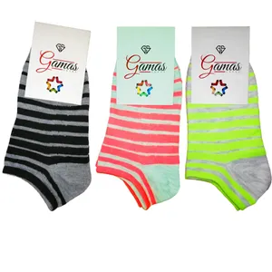 جوراب گاماس طرح راه راه مجموعه 3 عددی