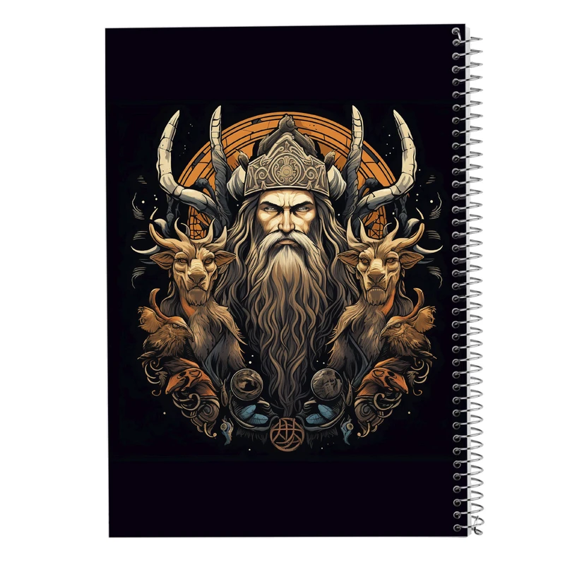 دفتر شطرنجی 50 برگ مدوپد مدل Vindland Saga کد DF3293