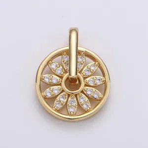 آویز گردنبند طلا 18 عیار زنانه قیراط مدل مارکیز کد GH2653