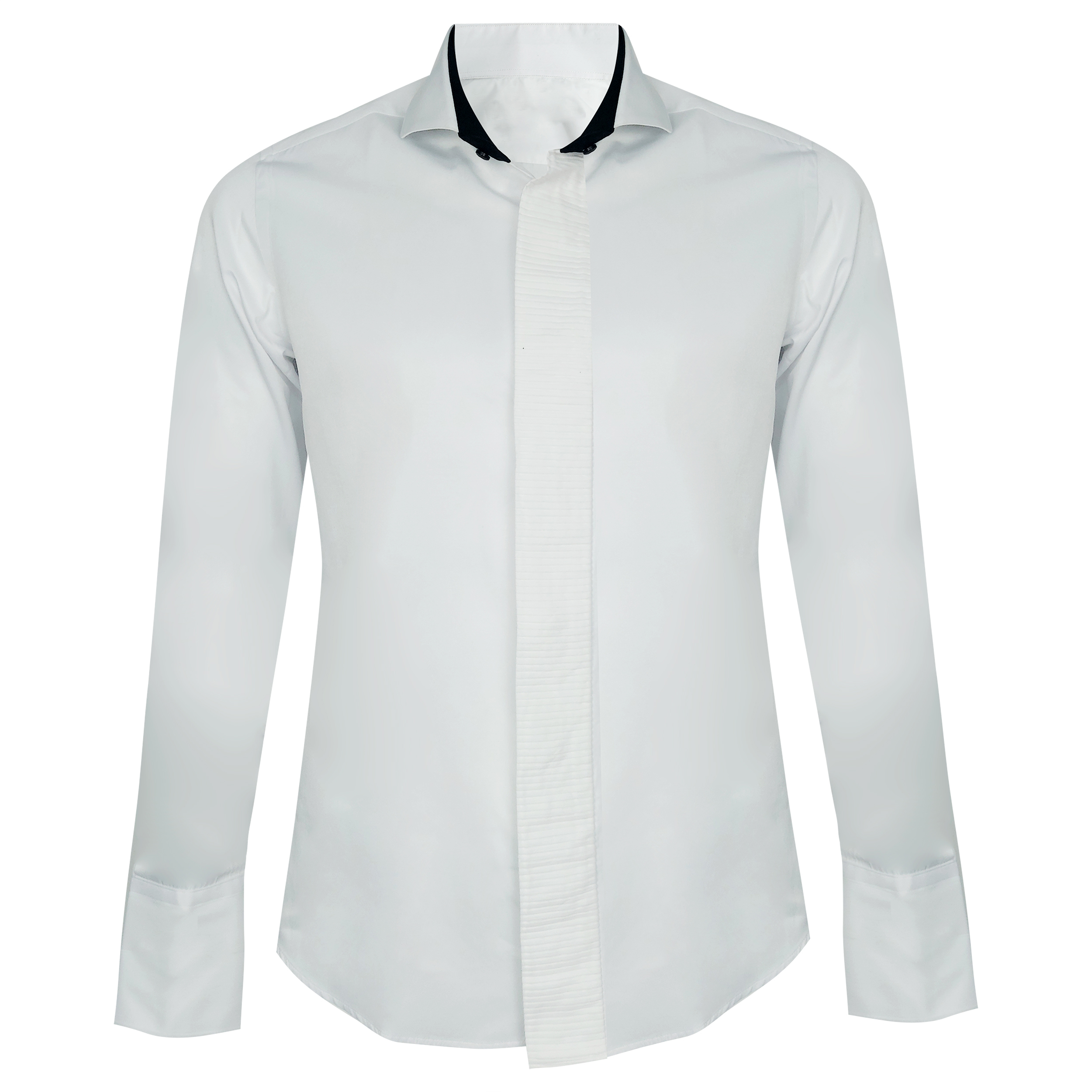 نکته خرید - قیمت روز پیراهن آستین بلند مردانه مدل یقه فارک 1 خرید