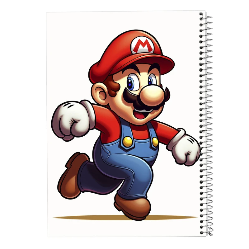 دفتر ژورنال نویسی 50 برگ مدوپد مدل نقطه ای طرح سوپرماریو super mario کد DF2862
