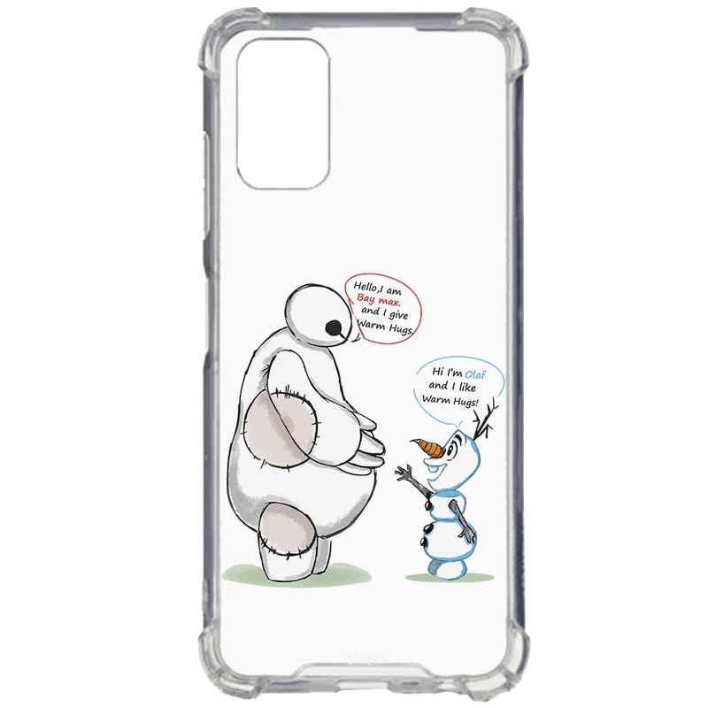 کاور طرح Olaf & Baymax مناسب برای گوشی موبایل سامسونگ Galaxy A32 4G