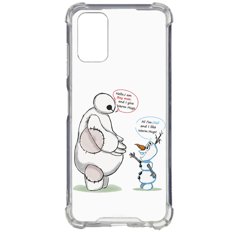 کاور طرح Olaf & Big Hero مناسب برای گوشی موبایل سامسونگ Galaxy A23