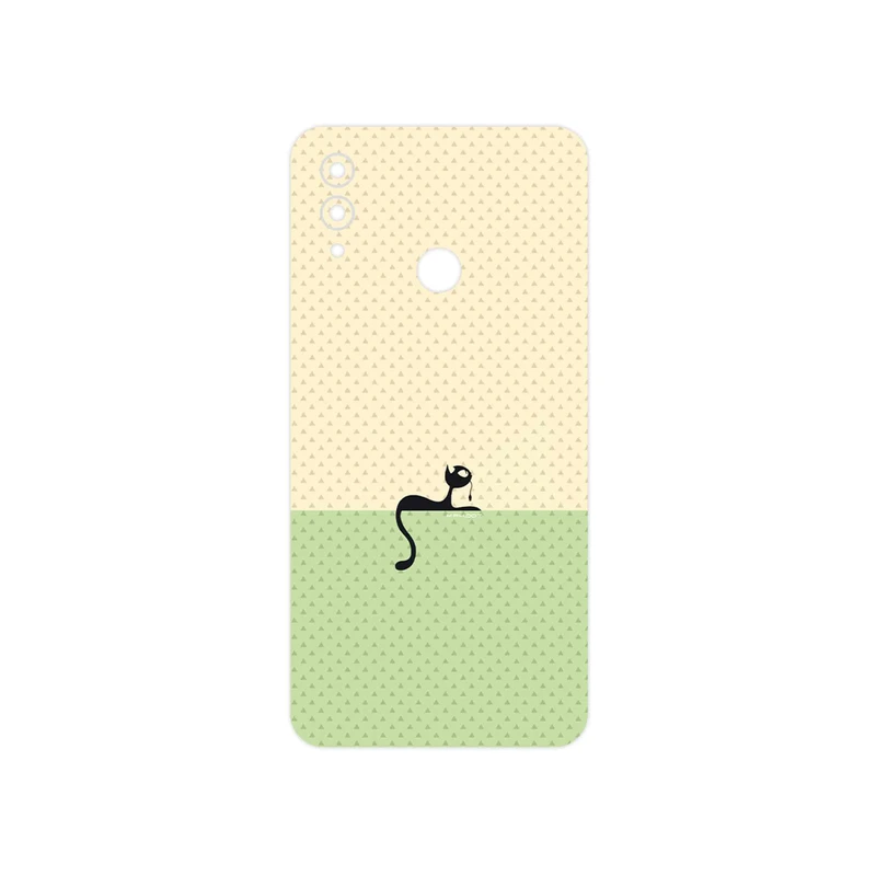 برچسب پوششی ماهوت مدل Minimal Internet Cat Icon مناسب برای گوشی موبایل آنر 10 Lite