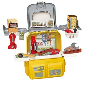 ست اسباب بازی ابزار مهندسی 43 تکه  ناب سل مدل کوله پشتی BUILDING TOOL ENGINEER LITTLE 43 PCS 