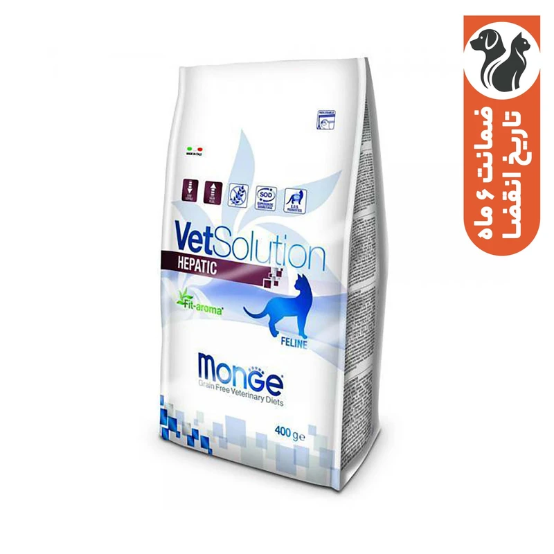 غذای خشک گربه مونژ مدل Hepatic-81672 وزن 400 گرم1007939