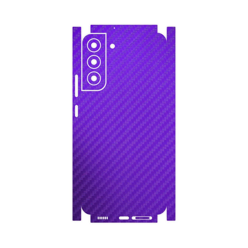 برچسب پوششی ماهوت مدل Purple-Fiber-FullSkin مناسب برای گوشی موبایل سامسونگ Galaxy S22 Plus 5G