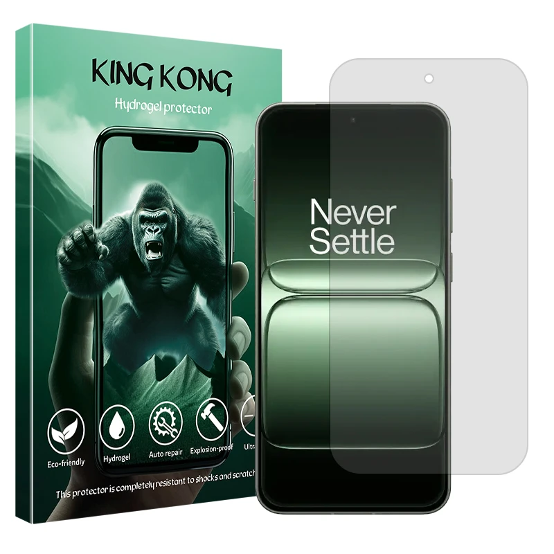 محافظ صفحه نمایش شفاف کینگ کونگ مدل Tough مناسب برای گوشی موبایل وان پلاس 13s