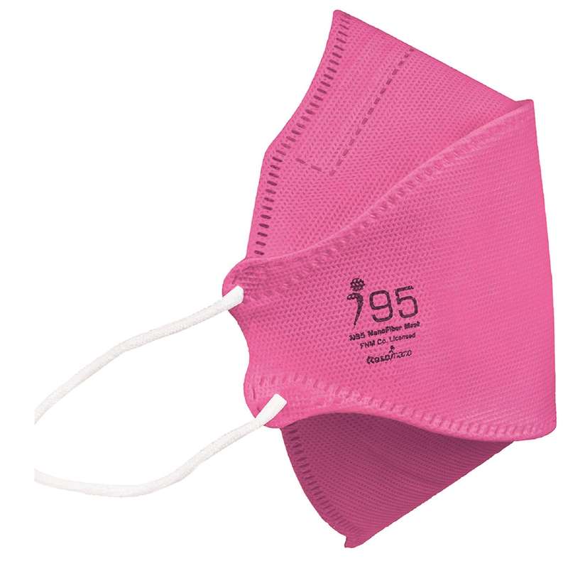 ماسک تنفسی ریما مدل سه بعدی N95 نانو کد Pink-F95 بسته 25 عددی ماسک تنفسی ریما مدل سه بعدی N95 نانو کد Pink-F95 بسته 25 عددی
