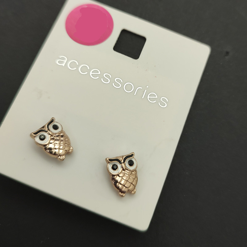 گوشواره دخترانه اکسسورایز مدل جغد میخی گوشواره دخترانه اکسسورایز مدل جغد میخی