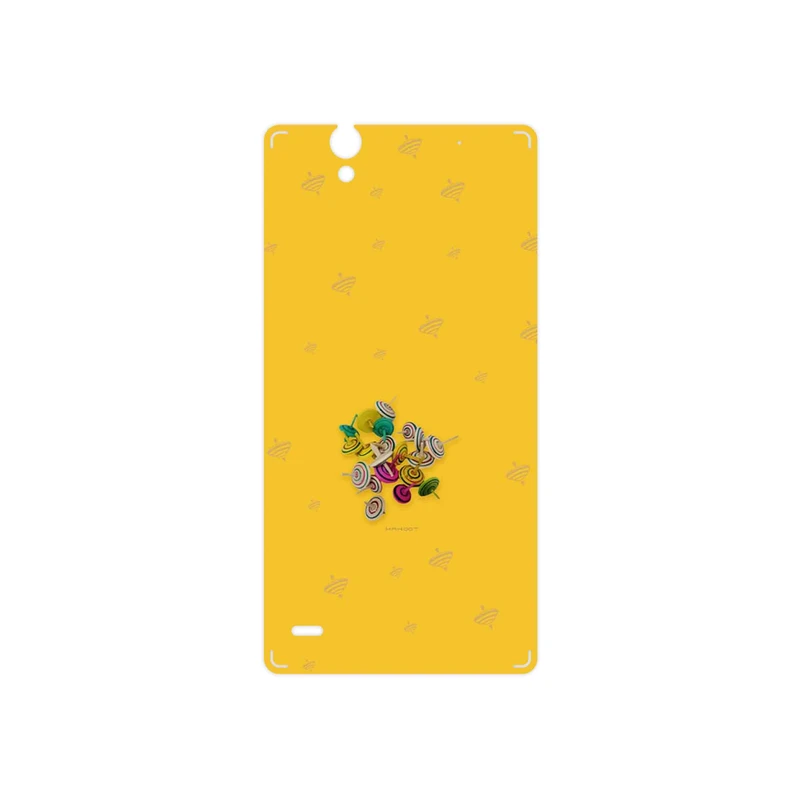برچسب پوششی ماهوت مدل Nostalgic whirligig مناسب برای گوشی موبایل سونی Xperia C4