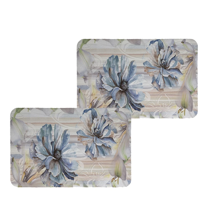 زیربشقابی طرح گل کد 9189 بسته دو عددی 