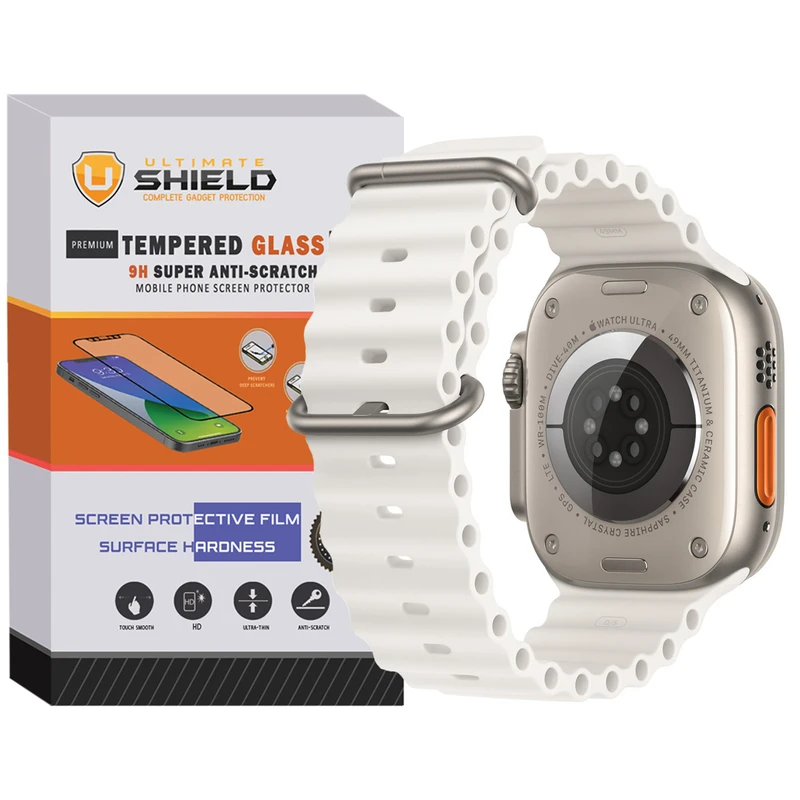 بند آلتیمیت شیلد مدل Ocean مناسب برای ساعت هوشمند هاینو تکو T92 Ultra Max