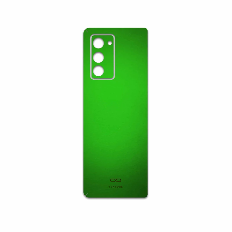برچسب پوششی ماهوت مدل Metallic-Green مناسب برای گوشی موبایل سامسونگ Galaxy Z FOLD 2