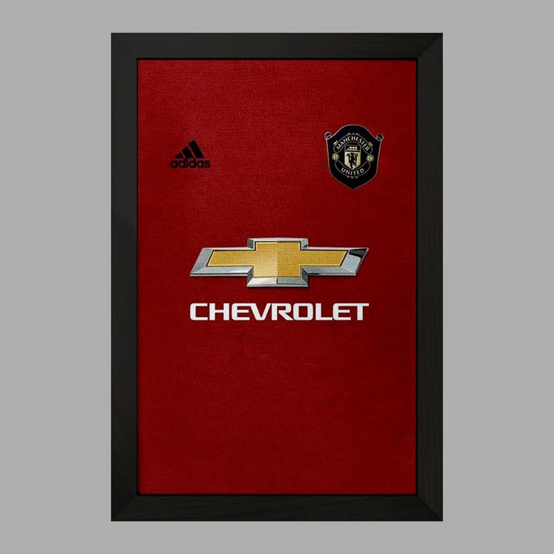 تابلو خندالو مدل باشگاه منچستریونایتد Manchester United  کد 2101