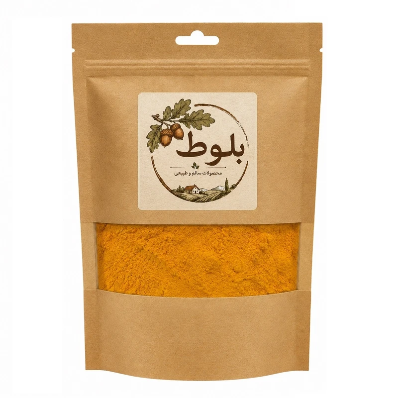 پودر زردچوبه بلوط - 1000 گرم