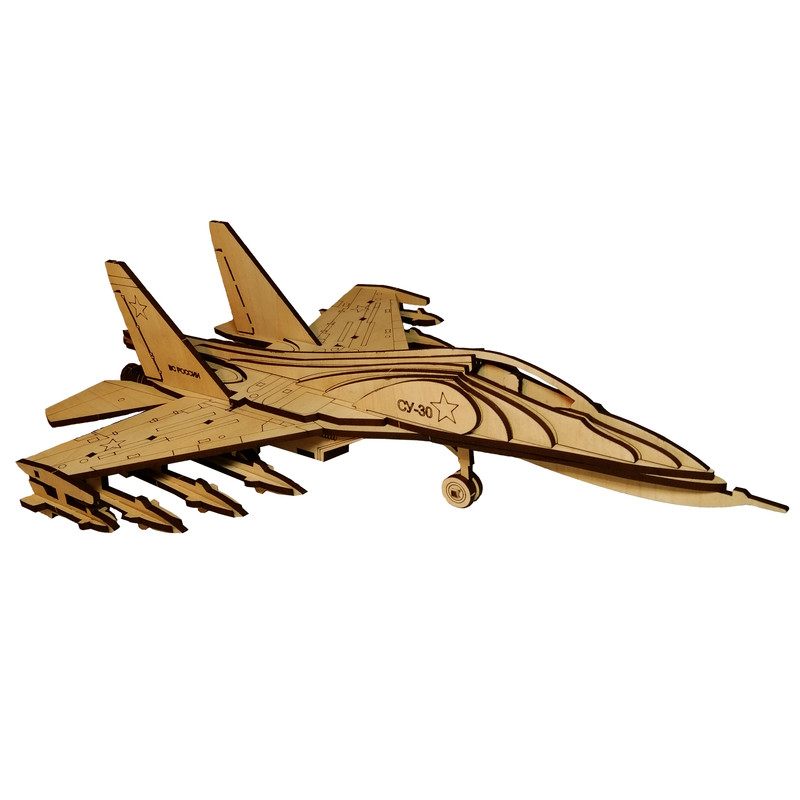 ساختنی مدل هواپیمای جنگی سوخو 30