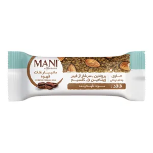 مانی بار غلات قهوه مانی - 25 گرم