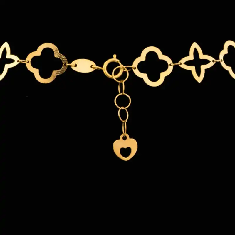 گردنبند طلا 18 عیار زنانه الن نار مدل ELMM1362